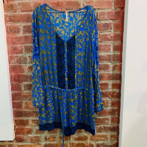 Free People Blue Resort Romper | S - Picture 4 of 8